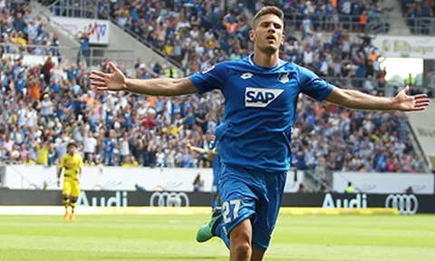 AC Milan quan tâm tiền đạo của CLB Hoffenheim