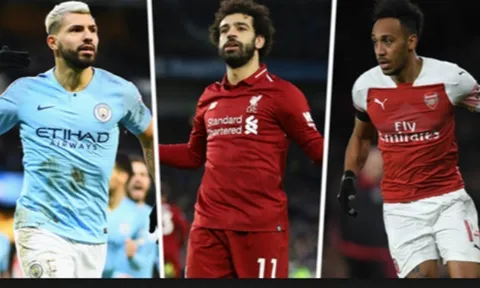 Aguero, Salah & cuộc đua giày vàng Premier League khốc liệt nhất