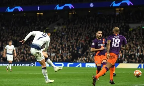 Son Heung-min độc diễn, Tottenham giành thắng lợi nghẹt thở trước Man City