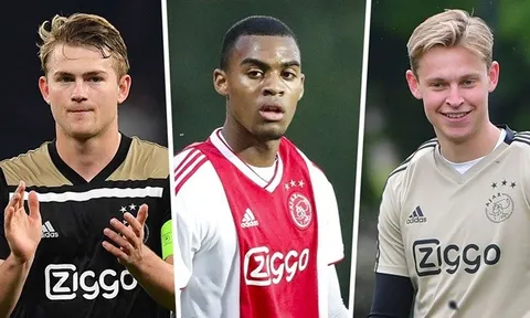 Ajax và 8 tài năng trẻ sẵn sàng thay thế De Jong, De Ligt trong tương lai