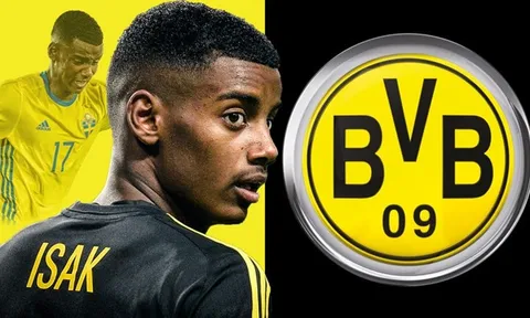 Alexander Isak: "Tiểu Ibra" của Borussia Dortmund và bóng đá Thụy Điển