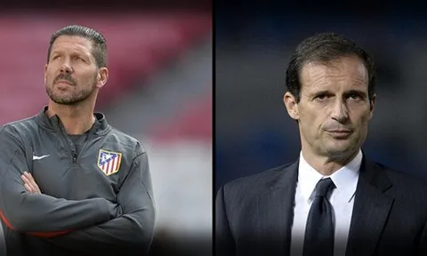Allegri: "Tôi biết Simeone vẫn luôn như thế"
