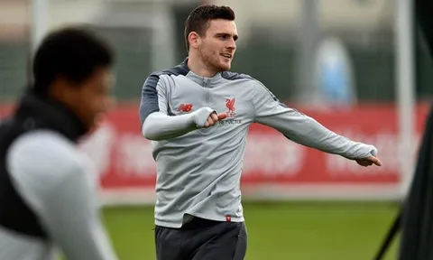 Robertson lên "dây cót" tinh thần trước CK Champions League