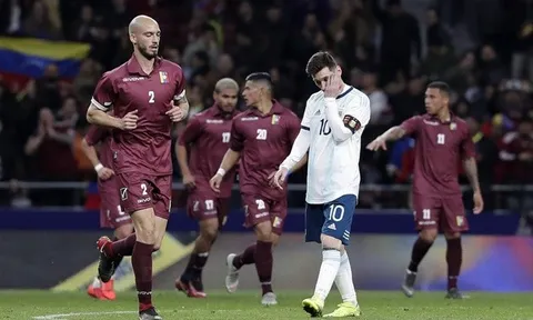 Messi trở lại nhạt nhòa, Argentina nhận thất bại lịch sử
