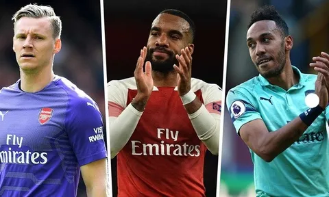 Arsenal và 3 ngôi sao xuất sắc nhất mùa giải  2018/2019