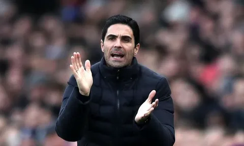 Arteta hài lòng với sự tiến bộ của Arsenal