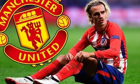 Vì Griezmann, M.U sắp đi tong cơ hội nổ bom tấn 102 triệu bảng
