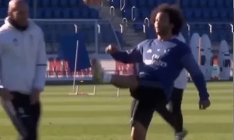 Con tim Marcelo đã thực sự vui trở lại với Zidane sau hành động này