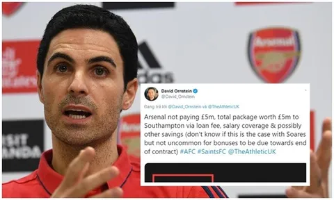 Dùng tiền đối tác để trả... đối tác, Arsenal gây 'lú lẫn' cho NHM Pháo thủ