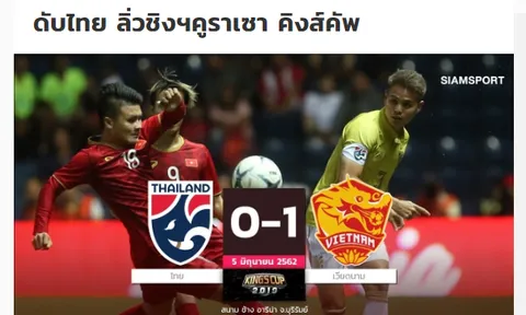 Báo Thái Lan: "Quá sốc! Chúng ta đã thua ĐT Việt Nam ngay trên sân nhà!"