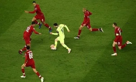 Barca bị loại cay đắng, Messi vẫn là cầu thủ xuất sắc nhất vòng Bán kết