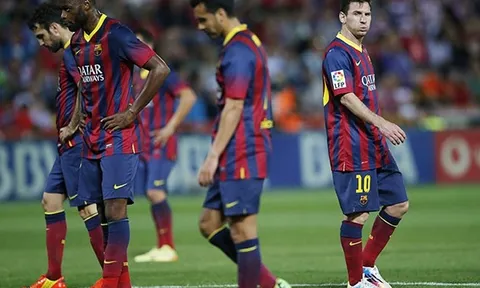Barca nhận hung tin trước trận lượt về Champions League