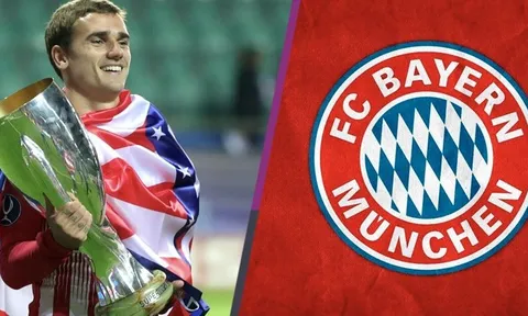 Bất ngờ! Bayern đang đi đầu trong việc cho nổ "bom tấn" Griezmann