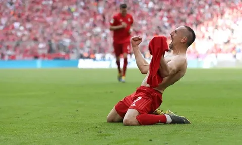 Bất ngờ! Ribery đã trở thành ông vua của Bundesliga