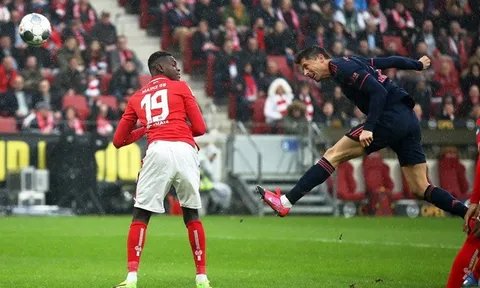 Thắng nhẹ Mainz 3-1, Bayern Munich thiết lập kỷ lục ghi bàn mới