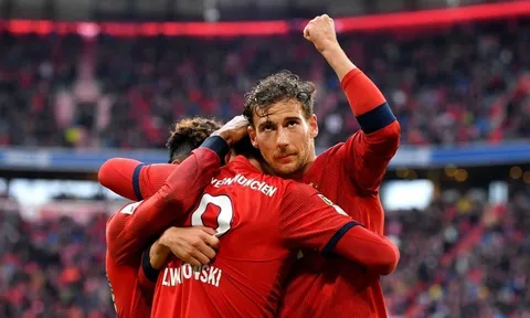 Bayern tiến gần đến ngôi vương sau khi dễ dàng đả bại Hannover