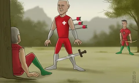 Biếm họa: Mourinho & Wenger 'lửa hận hoá yêu thương'; Xạ tiễn Ronaldo