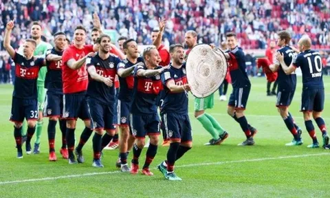 Bundesliga còn 2 vòng: Dortmund lỡ hẹn, 7 lần liền xưng bá cho Bayern?