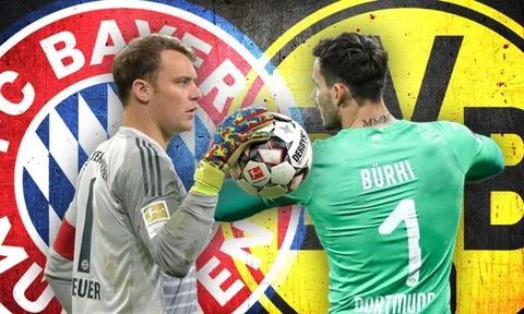 Không hẹn mà gặp, Bayern và Dortmund đều được 2 "số 1" hiến thân