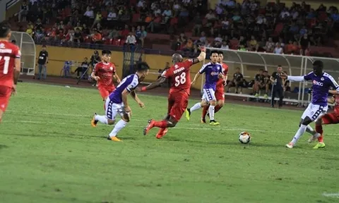 Các trận đấu sớm vòng 7 V-League: Hà Nội chiếm đỉnh bảng, 3 phút ma ám ở Lạch Tray