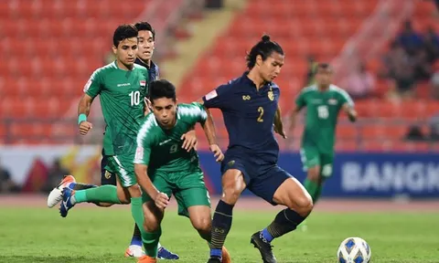 Cầm hoà Iraq, U23 Thái Lan chính thức đoạt vé dự vòng Tứ kết