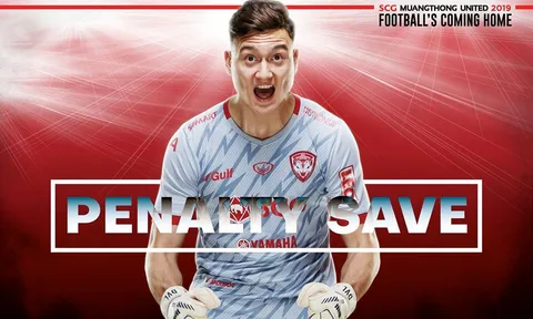 Cản phá 2 quả penalty, Đặng Văn Lâm giúp Muangthong đoạt vé vào Chung kết