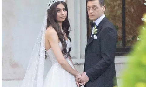Mesut Ozil chính thức lên xe hoa với hoa hậu Thổ Nhĩ Kỳ