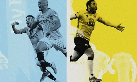 Chung kết FA Cup: Kiểm soát bóng của Man City hay phản công từ Watford lên ngôi?