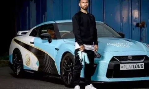 Sergio Aguero và đam mê "chơi xe" nổi tiếng
