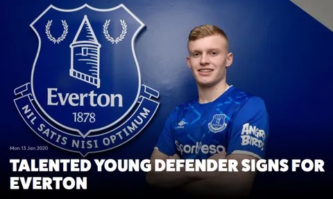 CHÍNH THỨC: Everton sở hữu tân binh đầu tiên trong tháng Giêng