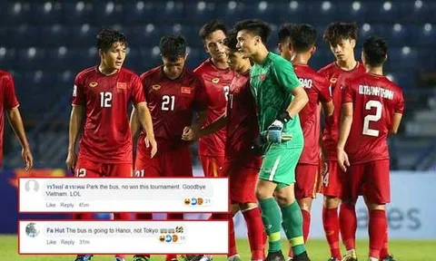 CĐV Thái Lan hả hê: Chiếc xe buýt của ông Park sẽ đưa U23 Việt Nam về nước