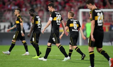 Chấn động Bundesliga, 'Thiên nga trắng' Stuttgart lại xuống hạng