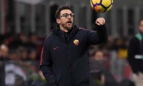 Chia tay AS Roma, HLV Di Francesco nói lời xót xa
