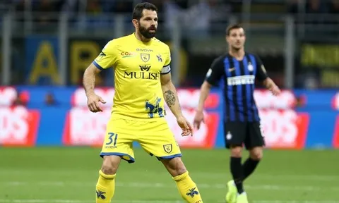 Chievo quyết định treo vĩnh viễn số áo của Sergio Pellissier