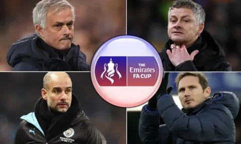 CHÍNH THỨC! Bốc thăm vòng 4 FA Cup: "Ác mộng" cho Man Utd, Mourinho