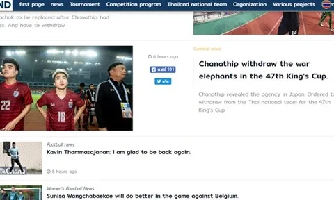 CHÍNH THỨC: Dính chấn thương rách bắp đùi, "Messi Thái" rút lui khỏi ĐT Thái Lan