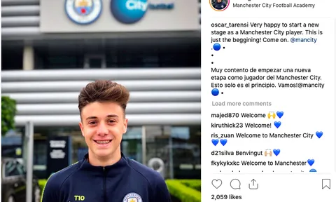 CHÍNH THỨC: Man City đón tân binh đầu tiên Hè này