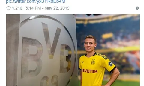 CHÍNH THỨC: Quá nhanh! Dortmund chiêu mộ thành công tân binh thứ 2