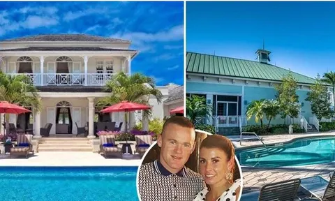 Choáng với "gia tài" biệt thự của Rooney và vợ!