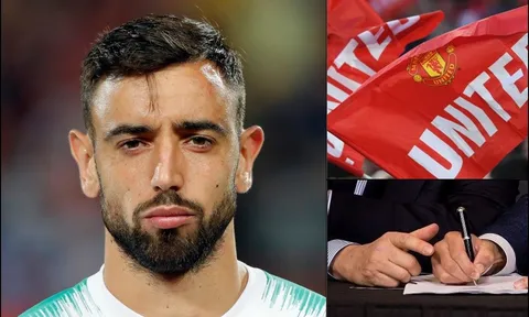 Choáng với mức lương của Bruno Fernandes tại Man Utd