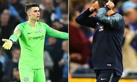 Chuyện Sarri chỉ đạo Kepa bắt penalty qua điện thoại nói lên 1 điều