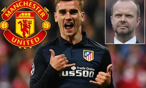 Cơ hội cho Man Utd chiêu mộ Antoine Griezmann đây rồi!