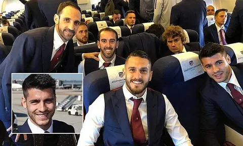 Có mặt ở Turin, Atletico Madrid sẵn sàng tiễn Ronaldo khỏi C1
