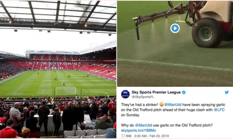 Man Utd đã rải tỏi tại Old Trafford được bao lâu và tác dụng chính là gì?