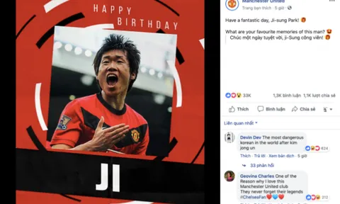 Fan Man Utd chỉ ra người Triều Tiên nguy hiểm nhất thế giới sau Kim Jong Un