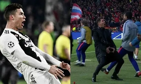 "Cosplay" Simeone, CR7 có thể lãnh án phạt nặng từ UEFA