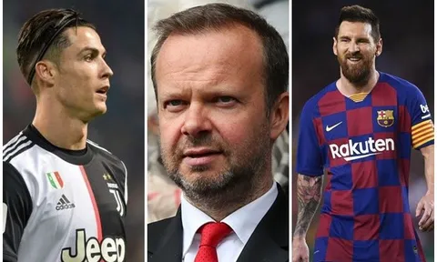 CR7, Ed Woodward và ‘1001 lí do’ Man Utd nên quên ngay Messi!