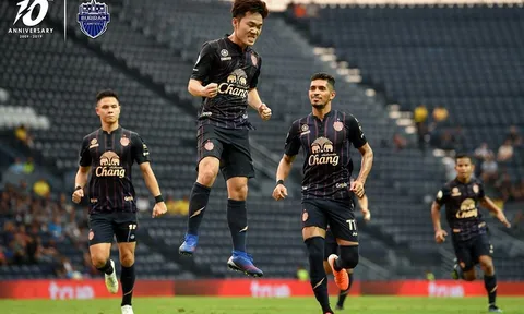 Xuân Trường "mở tài khoản" trên đất Thái, Buriram thắng dễ Ratchasima