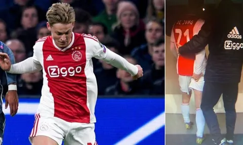 NÓNG: Frenkie de Jong chấn thương trước trận lượt về với Juventus