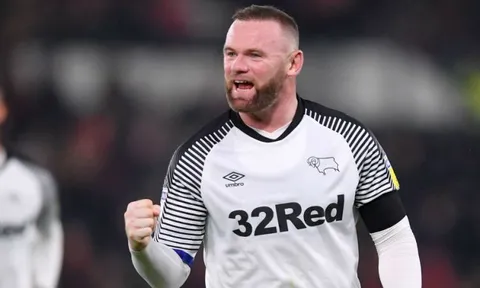 Đẳng cấp có thừa, Rooney tỏa sáng ngay trận ra mắt Derby County
